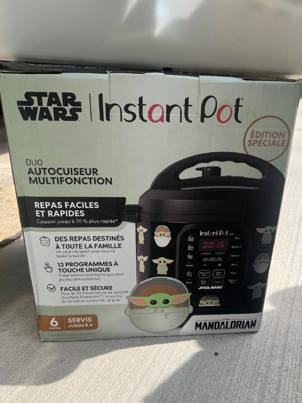 Instant Pot Baby Yoda Star Wars